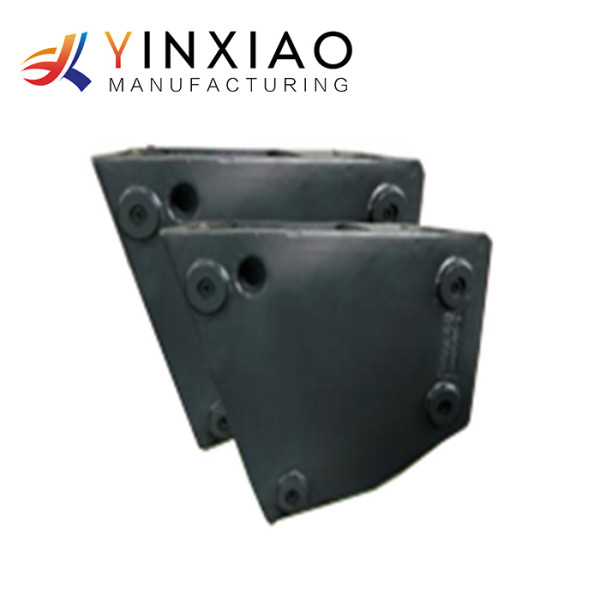 OEM High Precision Vacuum Casting Parts for Loader Counterweight