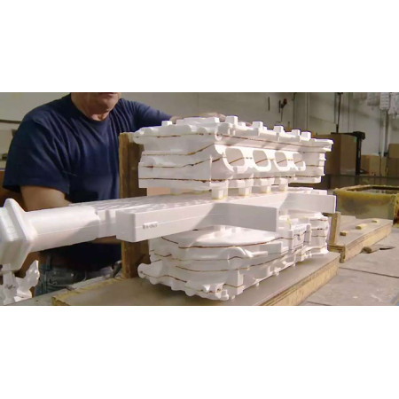What is the biggest disadvantage of the lost foam casting process and how to overcome it?