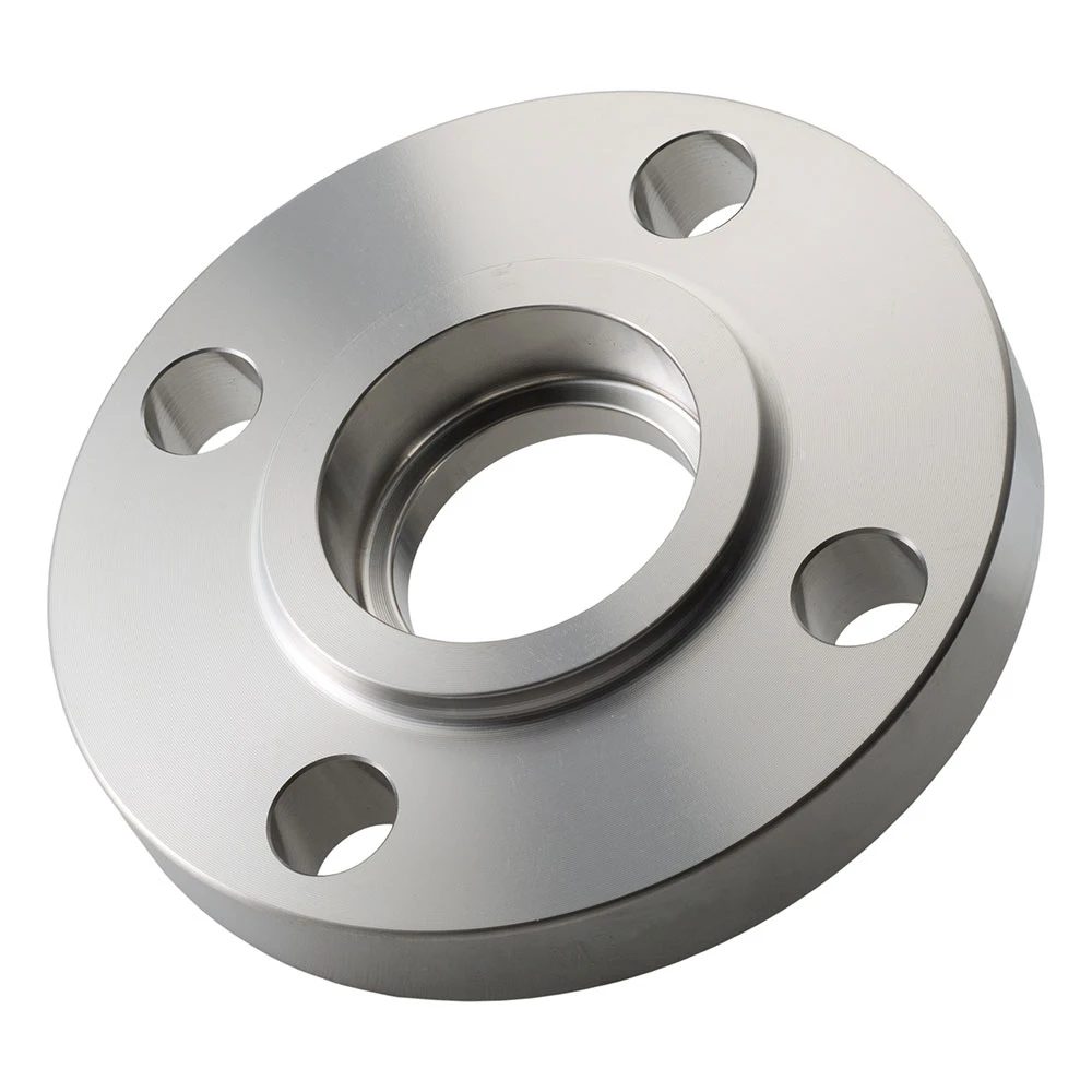 Socket-weld pipe flanges