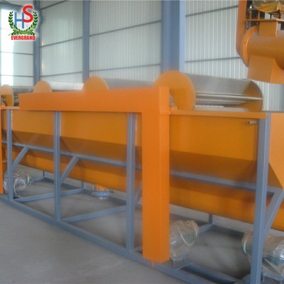 Waste farm film hdpe film washing units processing machine factory