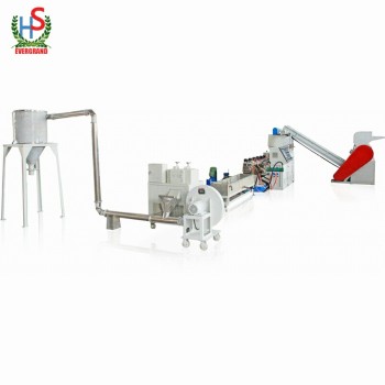 Pp Pe Film Plastic Recycling Pelletizing Machine