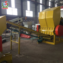 Easy operating stainless steel recycle pet bottle plastic crusher machine