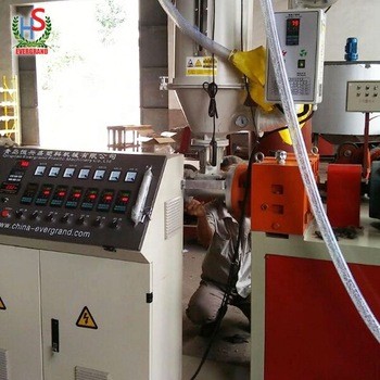 Plastic Pvc/Pe/Pp Single Wall Corrugation Pipe Production Machine