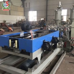 Hdpe Pp double wall corrugated pipe production line machine/extrusion line