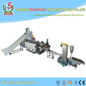 PP PE Film Granulating/Woven Bag Pelletizing/Plastic Recycling Machine with compactor