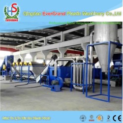 Plastic film recycling crushing washing and drying machine/Plastic film recycling line