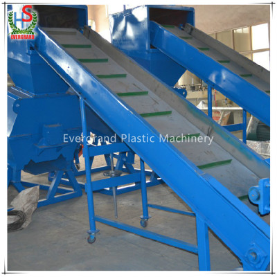Good Quality 500kg/h Plastic Pet Dirty Clean Bottles Recycling Hot Washing Cleaning Machine