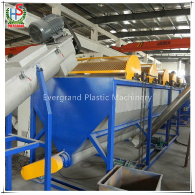 PP PE LDPE LLDPE waste dirty film bags recycling washing line recycle plastic line