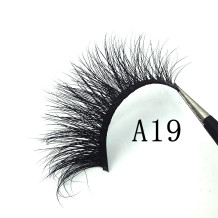 Best seller New design 3d dramatic real mink 12-18mm eyelashes