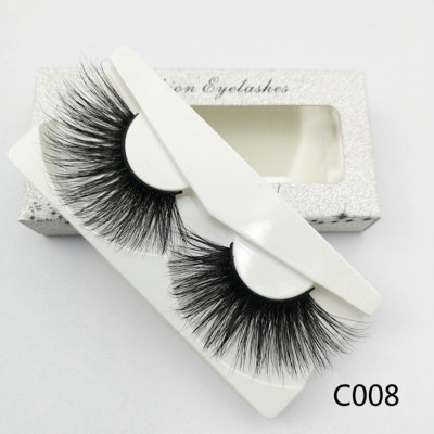 Wholesale Premium Quality Crossing Mink Eyelash 30mm Lashes with Custom Eyelash Packaging