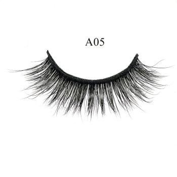 Wholesale Real Siberian Mink Strip Lashes Private Label Packaging 3D Mink Eyelashes