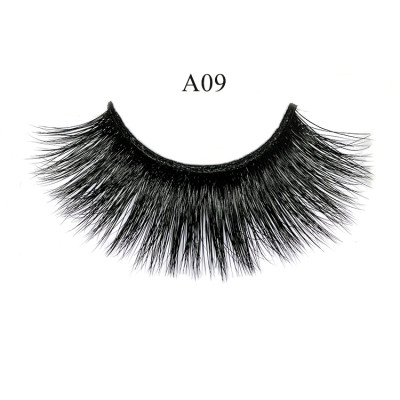 Wholesale Real Siberian Mink Strip Lashes Private Label Packaging 3D Mink Eyelashes