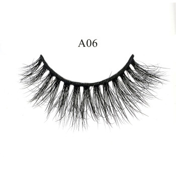 Wholesale Waterproof Clear Soft Band 3D Mink Fur False Eyelash