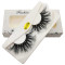 Whole Sale Makeup Handmade Luxury 3D Eyelashes 6d Fluffy 25mm 100% Mink Lashes