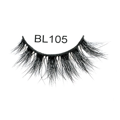Factory Wholesale 100% Cruelty Free light Mink fur Lashes 100% 3D Mink Eyelashes
