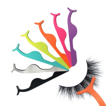 The new false eyelash tweezers Gold colorful eyelashes applicator go on sale today