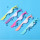 Eyelash Tools Custom Private Label Pink Lashes Applicator Tweezers Bulk Magnetic Lash Tweezer