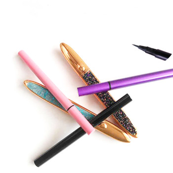 Magic Eyeliner Pencil Private Label Adhesive Sticky Power Eyeliner eyeliner No Magnet Eyelashes Kit