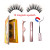 10 Magnets  Eyelashes Hot sales handmade magnet eyelash 3d magnetic fake eyelashes