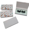 Christmas eyelash packing custom private label lash packaging box container Eyelash Package