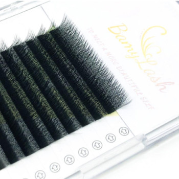 Lash Extensions Fast Fanning Handmade Individual Double Layer Fiber Flower Eyelash Extension