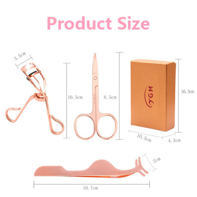 eyelash tweezers set wholesale lashes applicator curler lash application tool