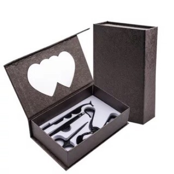 Wholesale Custom Logo Mink Eyelashes Make Up Luxury Lash Tools Eyelash Tweezer Set For Woman