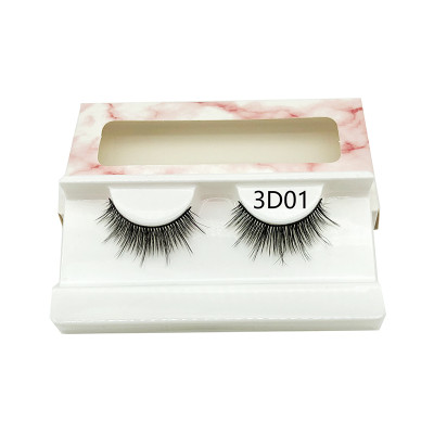 3D Faux Mink Hair False Eyelashes Natural Thick Long Eyelash Wispy Makeup Lashes