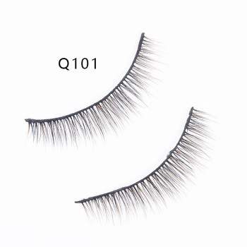 Makeup Eyelashes 3D Mink Lashes Fluffy Soft Wispy Volume Natural long Cross False Eyelashes