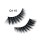 1 Pair 3D Soft Mink Hair False Eyelashes Natural Messy Wispy Fluffy Cross Eyelashes Extension