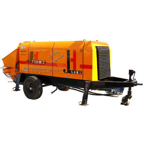 Trailer concrete pump | JH HBT50| sale for construction | china supplier