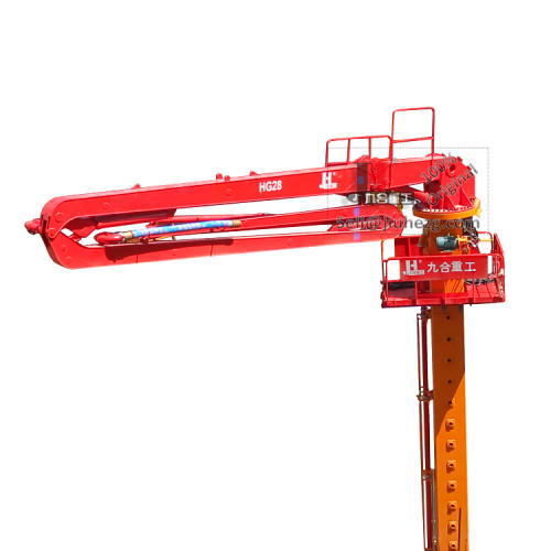 Hydraulic concrete placing boom| JIUHE 28m| sale for construction| china supplier