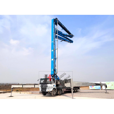Concrete pump truck mounted| JIUHE 70M| sale for construction| china manufacturer