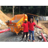 trailer mounted diesel concrete pumps| JH DHBT80| sale for construction| china supplier