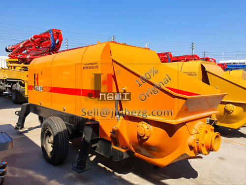 Trailer concrete pump | JH HBT50| sale for construction | china supplier
