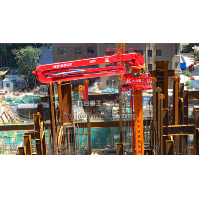 Hydraulic concrete placing boom| JIUHE 28m| sale for construction| china supplier