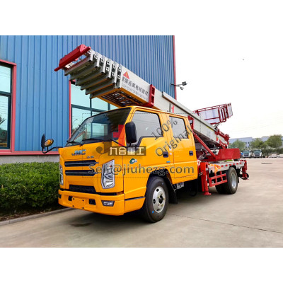 Ladder lift truck| JIUHE 32M| sale for construction material lifting| china manufacturer