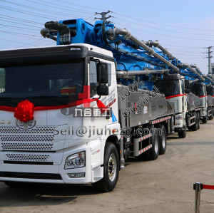 New concrete pump truck| JIUHE 48M | sale for construction | china supplier