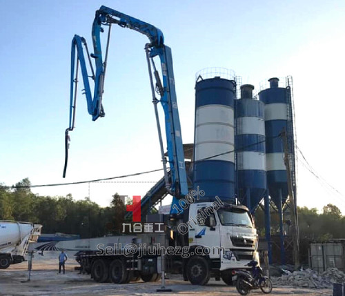 Ready mix concrete pump truck| JIUHE 52M| sale for construction| china manufacturer