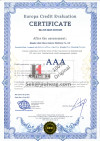 Europa Credit Evaluation Certificate