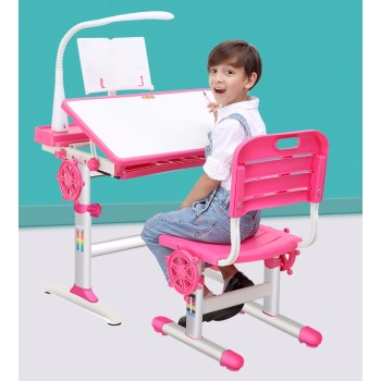 Ergonomic study table set