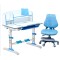 Ergonomic study chair, Metal frame , plastic seat