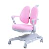 Double back ergonomic study chair with arm rest, Metal frame , fabric upholstery
