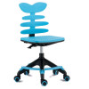 Ergonomic study chair, Metal frame , plastic seat