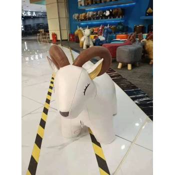 Cute animal stool antelope for children room