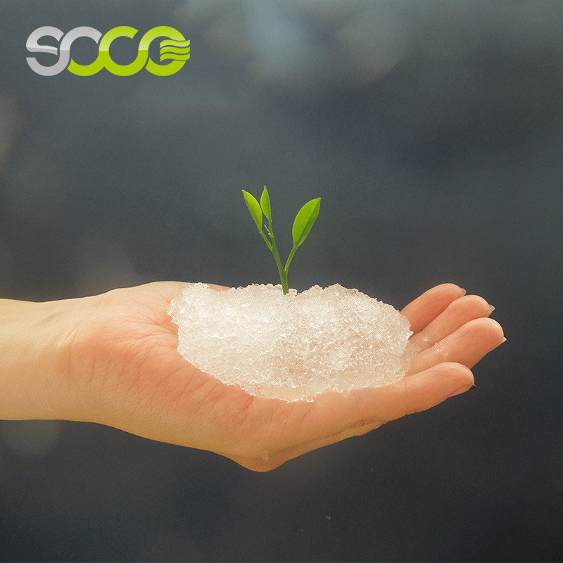 What is the difference between potassium polyacrylate and sodium polyacrylate?