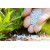 Application of water retaining agent in lawn planting