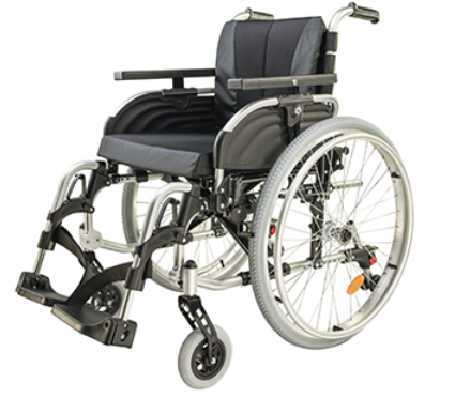 China Lightweight Aluminium hand push Manual Wheelchair