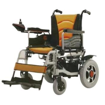 Portable power wheelchair detachable footboard