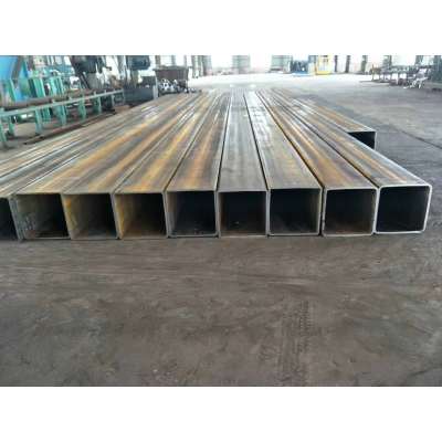 Iron Pipe 6 Meter Welded Steel Pipe Erw Black Square Steel Pipe